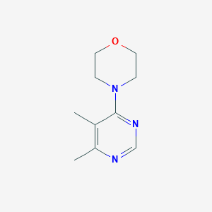 4-(5,6-Dimethylpyrimidin-4-yl)morpholine