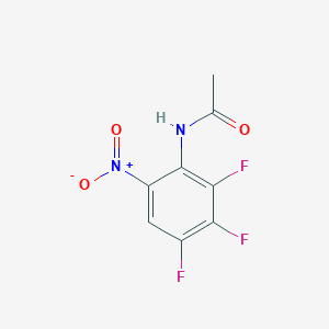 N-(2,3,4-trifluoro-6-nitrophenyl)acetamide
