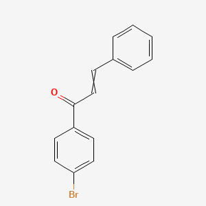 molecular formula C15H11BrO B3017441 1-(4-Bromophenyl)-3-phenyl-2-propen-1-one CAS No. 22966-23-0; 2403-27-2
