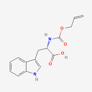 molecular formula C15H16N2O4 B3017495 Aloc-Trp-OH CAS No. 110637-46-2