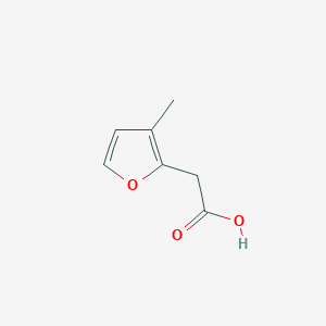 B3017574 2-(3-Methylfuran-2-yl)acetic acid CAS No. 139422-31-4