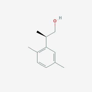 (2R)-2-(2,5-Dimethylphenyl)propan-1-ol
