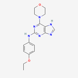 N-(4-ethoxyphenyl)-6-morpholino-9H-purin-2-amine