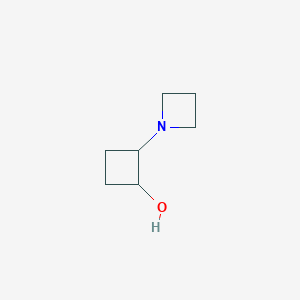 2-(Azetidin-1-yl)cyclobutan-1-ol