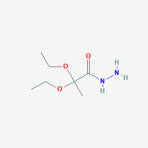 2,2-Diethoxypropanehydrazide