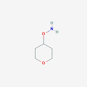 O-(oxan-4-yl)hydroxylamine