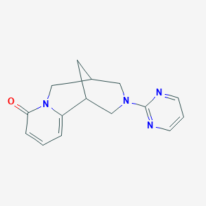 3-(pyrimidin-2-yl)-3,4,5,6-tetrahydro-1H-1,5-methanopyrido[1,2-a][1,5]diazocin-8(2H)-one