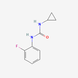 N-cyclopropyl-N'-(2-fluorophenyl)urea