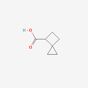 molecular formula C7H10O2 B3017801 Spiro[2.3]hexane-4-carboxylic acid CAS No. 1782417-89-3