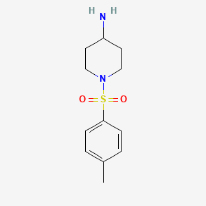molecular formula C12H18N2O2S B3017802 1-Tosylpiperidin-4-amine CAS No. 886497-75-2