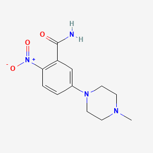 5-(4-Methylpiperazin-1-yl)-2-nitrobenzamide