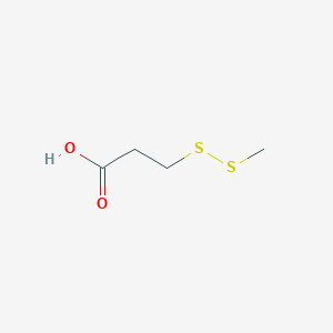 3-Methyldisulfanyl-propionic acid