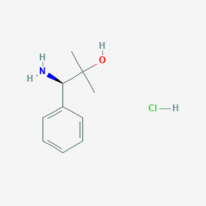 (r)-1-Amino-2-methyl-1-phenylpropan-2-ol hydrochloride