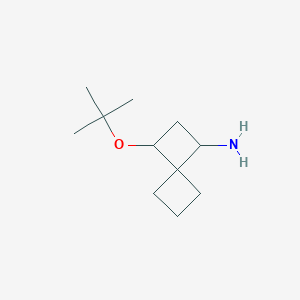 3-(Tert-butoxy)spiro[3.3]heptan-1-amine