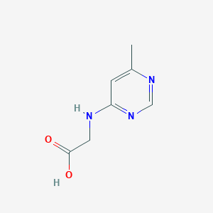 2-[(6-methylpyrimidin-4-yl)amino]acetic Acid