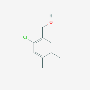 molecular formula C9H11ClO B3017955 (2-Chloro-4,5-dimethylphenyl)methanol CAS No. 1087417-69-3
