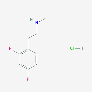 [2-(2,4-Difluorophenyl)ethyl](methyl)amine hydrochloride