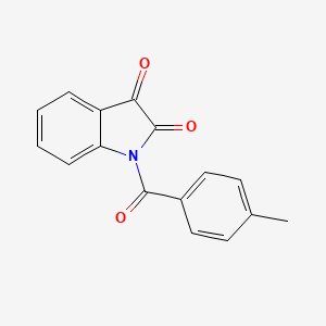 1-((4-methylphenyl)carbonyl)indoline-2,3-dione, AldrichCPR