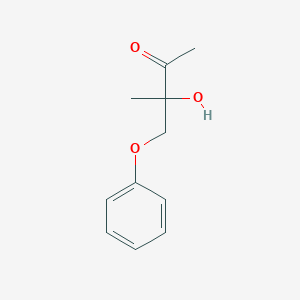 molecular formula C11H14O3 B3018111 3-Hydroxy-3-methyl-4-phenoxybutan-2-one CAS No. 13661-92-2