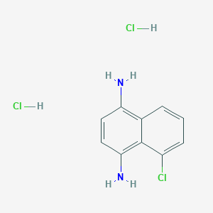 5-Chloronaphthalene-1,4-diamine dihydrochloride