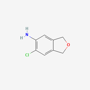 6-Chloro-1,3-dihydroisobenzofuran-5-amine