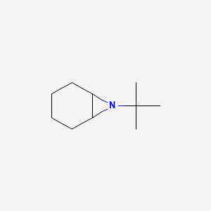 molecular formula C10H19N B3018263 7-tert-Butyl-7-azabicyclo[4.1.0]heptane CAS No. 172373-56-7