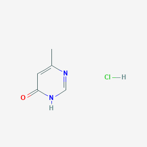 6-Methyl-3,4-dihydropyrimidin-4-one hydrochloride