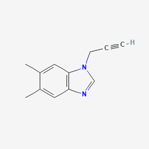 5,6-Dimethyl-1-prop-2-ynylbenzimidazole