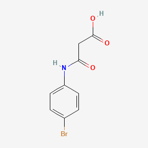 molecular formula C9H8BrNO3 B3018392 3-(4-Bromoanilino)-3-oxopropanoic acid CAS No. 95262-09-2
