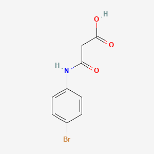 B3018392 3-(4-Bromoanilino)-3-oxopropanoic acid CAS No. 95262-09-2