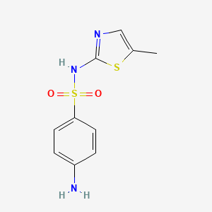 4-Amino-N-(5-methyl-1,3-thiazol-2-YL)benzenesulfonamide