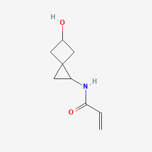N-(5-Hydroxyspiro[2.3]hexan-2-yl)prop-2-enamide