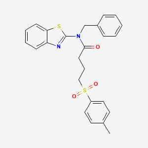 N-(benzo[d]thiazol-2-yl)-N-benzyl-4-tosylbutanamide