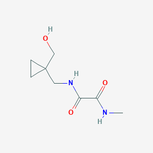 N1-((1-(hydroxymethyl)cyclopropyl)methyl)-N2-methyloxalamide