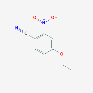 molecular formula C9H8N2O3 B3018533 4-Ethoxy-2-nitrobenzonitrile CAS No. 35739-44-7
