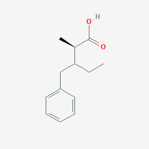 molecular formula C13H18O2 B3018557 (2R)-3-Benzyl-2-methylpentanoic acid CAS No. 2248214-50-6