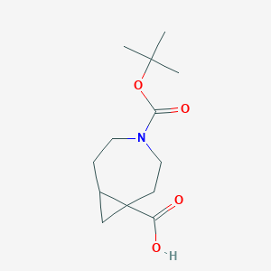 4-(tert-Butoxycarbonyl)-4-azabicyclo[5.1.0]octane-1-carboxylic acid