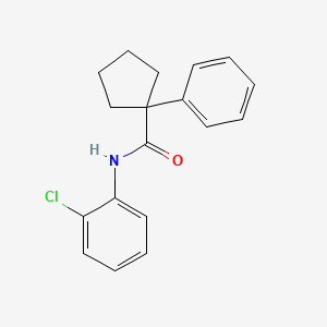 N-(2-Chlorophenyl)(phenylcyclopentyl)formamide