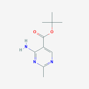 tert-Butyl 4-amino-2-methylpyrimidine-5-carboxylate