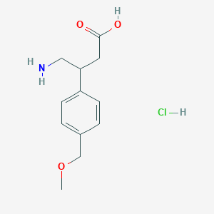 4-Amino-3-(4-(methoxymethyl)phenyl)butanoic acid hydrochloride
