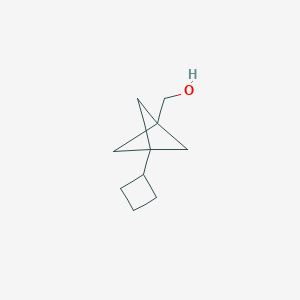 (3-Cyclobutyl-1-bicyclo[1.1.1]pentanyl)methanol