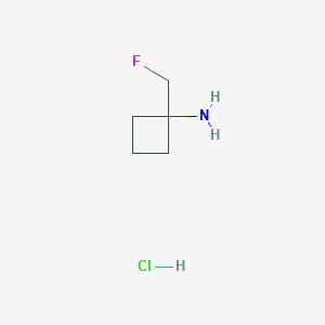 1-(Fluoromethyl)cyclobutan-1-amine hydrochloride