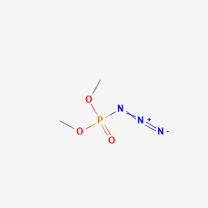 molecular formula C2H6N3O3P B3018934 Phosphorazidic acid dimethyl ester CAS No. 57468-68-5