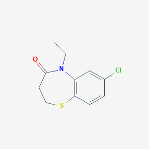 7-chloro-5-ethyl-2,3-dihydro-1,5-benzothiazepin-4(5H)-one