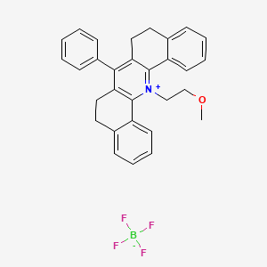 N-(5-methylsulfanyl-1,3,4-thiadiazol-2-yl)-2-phenylquinoline-4-carboxamide