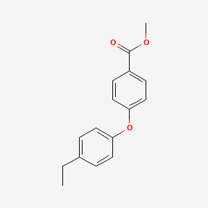 molecular formula C16H16O3 B3018999 Methyl 4-(4-ethylphenoxy)benzoate CAS No. 866152-40-1