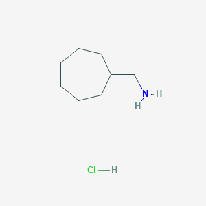 molecular formula C8H18ClN B030191 Cycloheptylmethanamine Hydrochloride CAS No. 177352-26-0