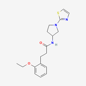 3-(2-ethoxyphenyl)-N-(1-(thiazol-2-yl)pyrrolidin-3-yl)propanamide