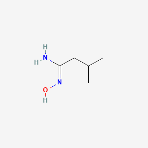 molecular formula C5H12N2O B3019346 N'-hydroxy-3-methylbutanimidamide CAS No. 691411-71-9