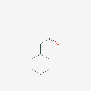 molecular formula C12H22O B3019368 1-Cyclohexyl-3,3-dimethylbutan-2-one CAS No. 23137-42-0